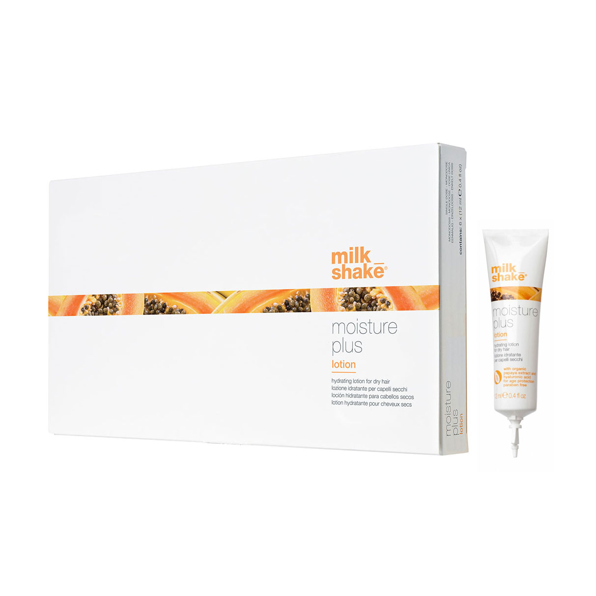 Лосьйон milk_shake Moisture Plus Hydrating Lotion для сухого волосся, 6*12 мл